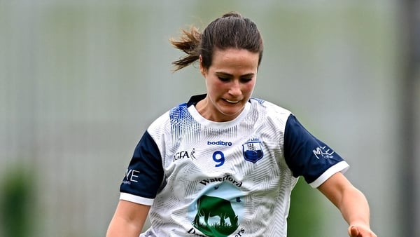 8 June 2025; Áine O'Neill of Waterford during the TG4 All-Ireland Senior Championship match between Waterford and Dublin at Dungarvan GAA Club in Dungarvan, Waterford. Photo by Seb Daly/Sportsfile