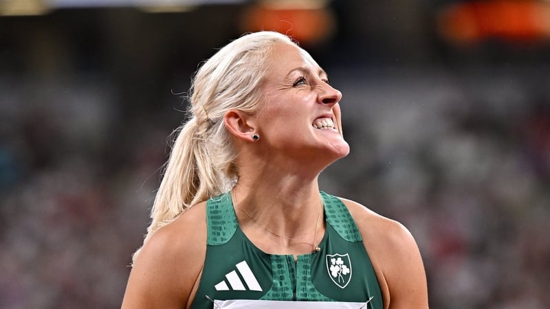 15 September 2025; Sarah Lavin of Ireland after competing in the women's 100m hurdles semi-finals during day three of the World Athletics Championships Tokyo 2025 at Japan National Stadium in Tokyo, Japan. Photo by Sam Barnes/Sportsfile