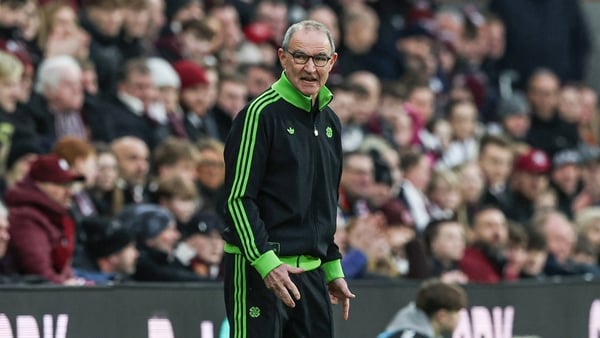 Celtic Manager Martin O'Neill during a William Hill Premiership match between Heart of Midlothian and Celtic at Tynecastle Park, on January 25, 2026, in Edinburgh, Scotland.