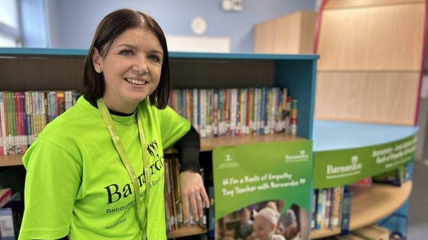 Photo shows Holly Howell of Barnardos