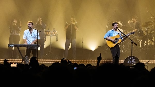 Ben Lovett and Marcus Mumford of Mumford & Sons
