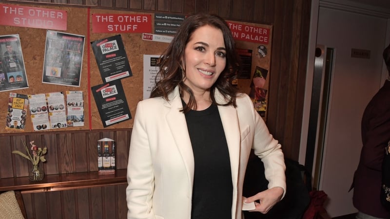 Nigella Lawson - "I'm uncharacteristically rather lost for words right now!"