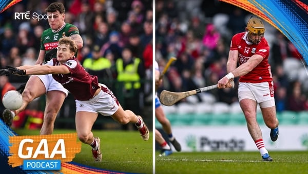 podcast image with two pictures containing action from the weekend