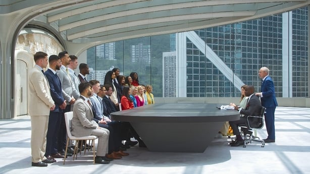 The boardroom in the opening episode of the new series of The Apprentice Photo: BBC/Naked (A Freemantle Label)