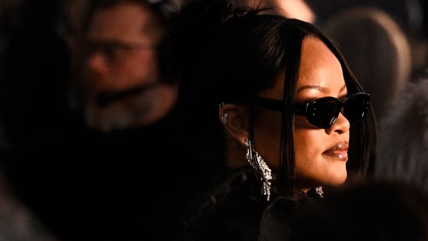 Rihanna attends the Christian Dior Women's Haute Couture Spring/Summer 2026 co