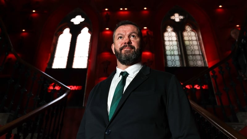 Ireland head coach Andy Farrell, pictured at the launch of the Guinness Six Nations in Edinburgh
