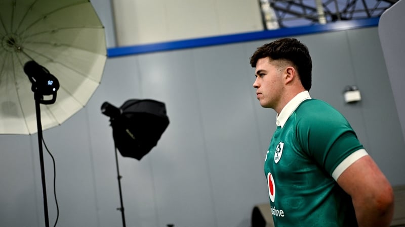 Billy Bohan during the Ireland team assembly day at the IRFU High Performance Centre on Sunday