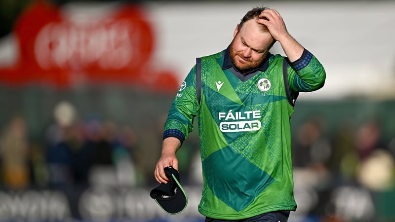 Ireland captain Paul Stirling after match three of the T20 International Series between Ireland and England at Malahide Cricket Ground in Dublin.
