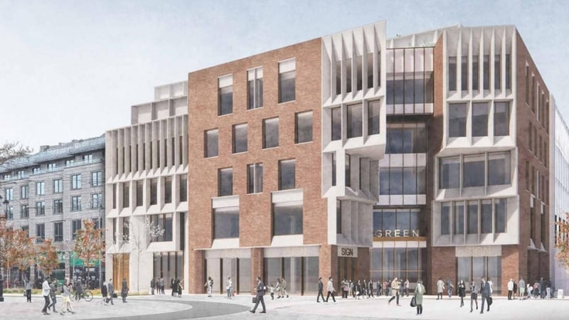 A view of the planned St Stephen's Green development