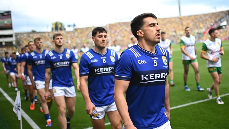 Brian Ó Beaglaoich of Kerry before 2025 All-Ireland final