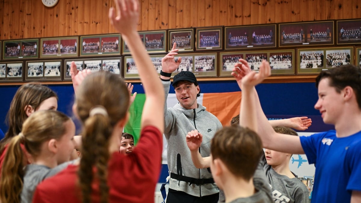 Irish school flying the flag in the USA