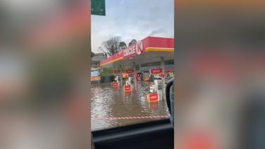 Commuter chaos as Storm Chandra brings flooding