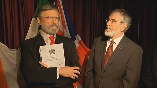 Gerry Adams in Wax, 2016