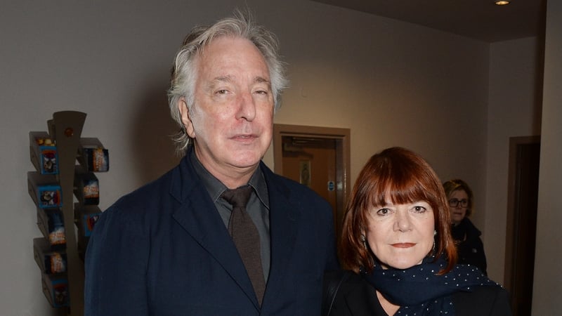 Alan Rickman and Rima Horton attend the UK Premiere of The Invisible Woman at the ODEON Kensington in January, 2014 in London. Photo credit: Dave M Bennett/Wire Image