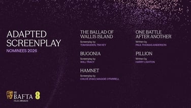 Hamnet's author, Coleraine-born Maggie O'Farrell, is on the BAFTA Adapted Screenplay shortlist