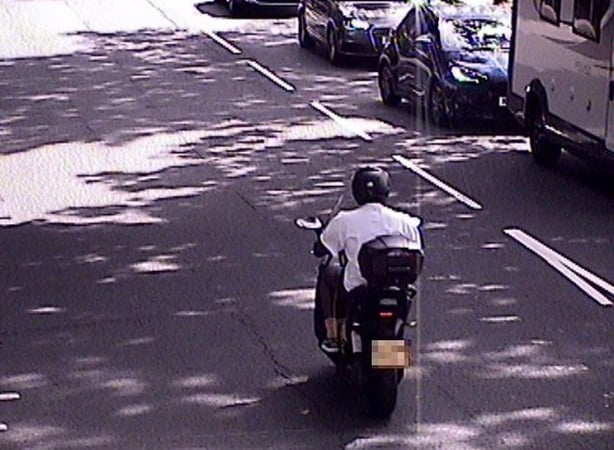 EDITORS NOTE: Number plate pixelated by PA Picture DeskBEST QUALITY AVAILABLEUndated handout photo issued by Single Justice Service of Idris Elba speeding on a moped along Chelsea Embankment in London. Actor Idris Elba has been convicted of breaking the Chelsea Embankment 20mph speed limit, getting 