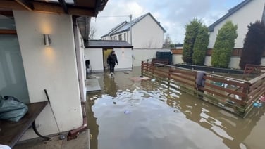 Homes flooded in Dublin as Storm Chandra brings heavy rain