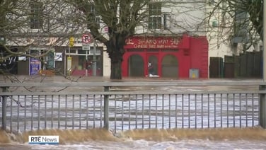 Enniscorthy sees heavy flooding with homes and businesses affected