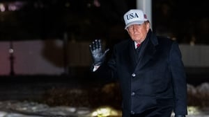 Trump sends 'armada' to pressure Iran show image