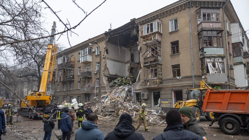 Previous Russian strikes had already killed at least 12 people across Ukraine [file image]