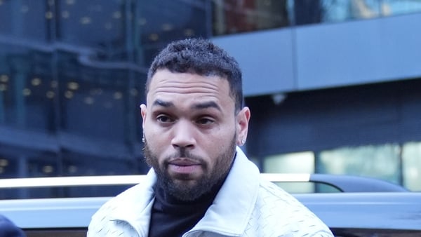 Chris Brown arrives at court