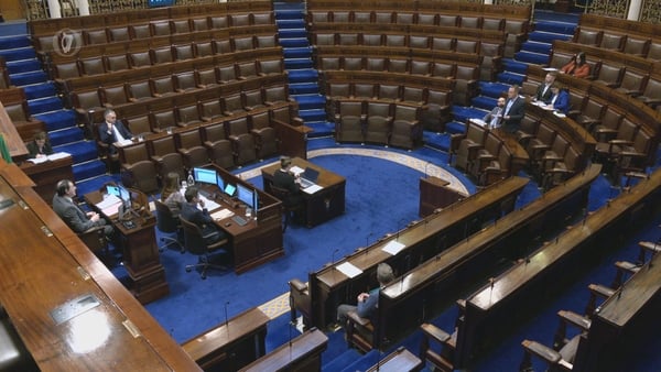 a screenshot of the dail chamber