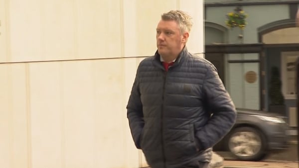 Stephen O'Sullivan outside court