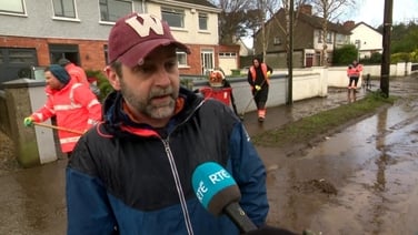 Rathfarnham residents in flood clean-up efforts