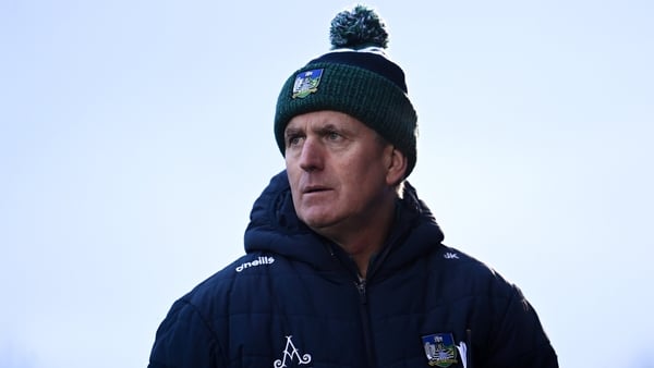 17 January 2026; Limerick manager John Kiely during the Co-Op Superstores Munster Senior Hurling League final match between Waterford and Limerick at Mallow GAA Complex in Mallow, Cork. Photo by Ben McShane/Sportsfile