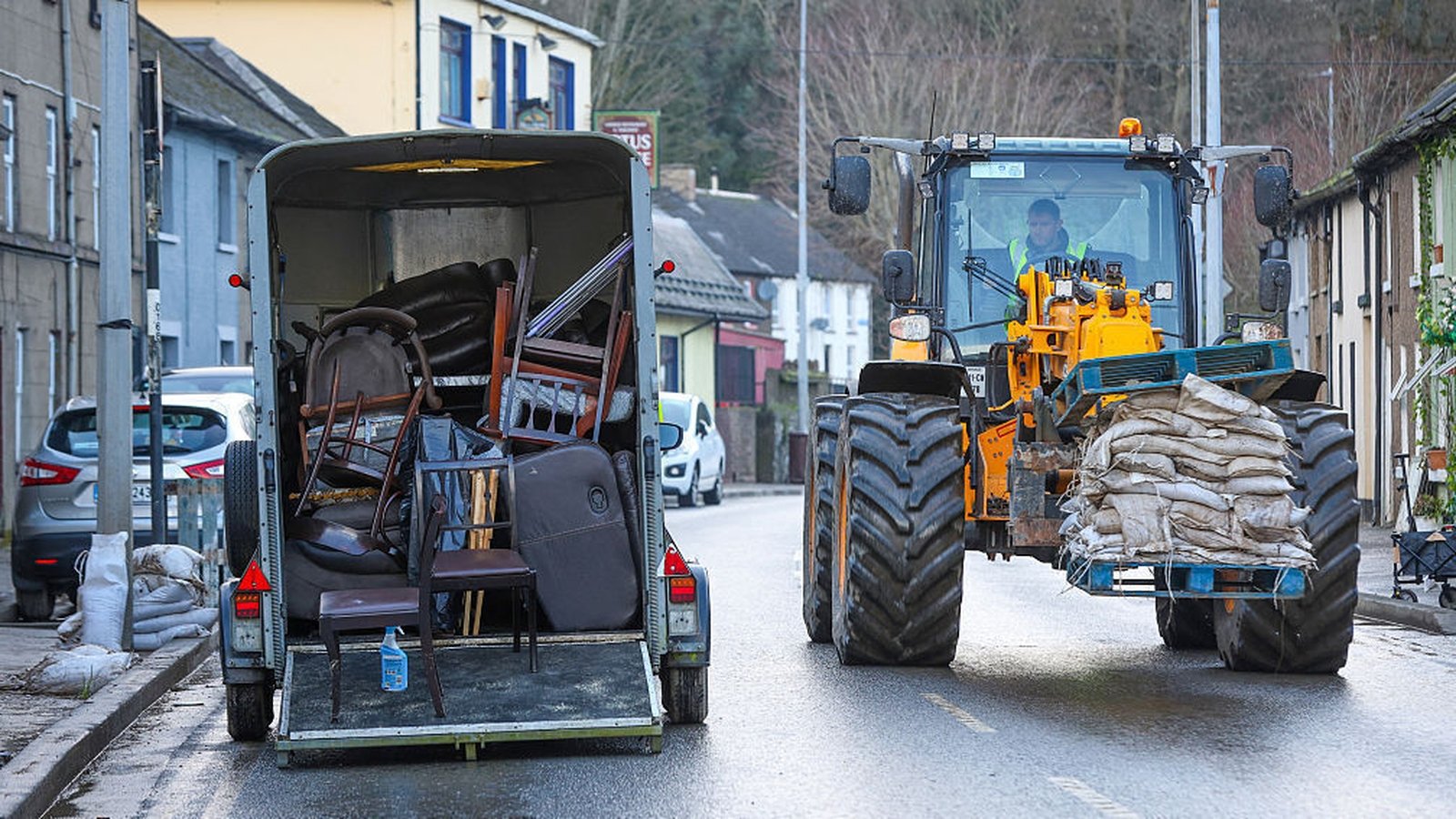 Follow live updates on a major clean-up operation following widespread flooding during Storm Chandra.