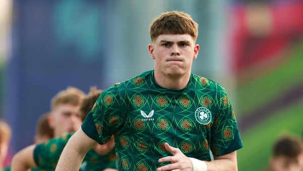 Vinnie Leonard of Republic of Ireland before the FIFA Under-17 World Cup Group J match between Republic of Ireland and Paraguay at Aspire Zone in Doha, Qatar.
