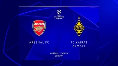 Champions League highlights: Arsenal 3-2 Kairat Almaty