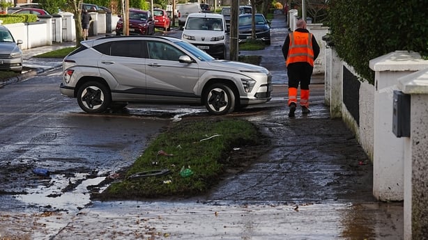 An abandoned car at Grange Park, Rathfarnham, Dublin