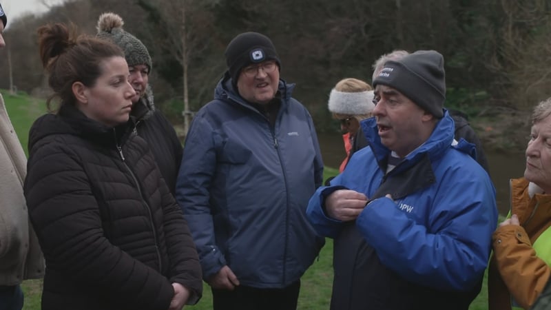 Kevin Boxer Moran was speaking to residents in Rathfarnham in south Dublin