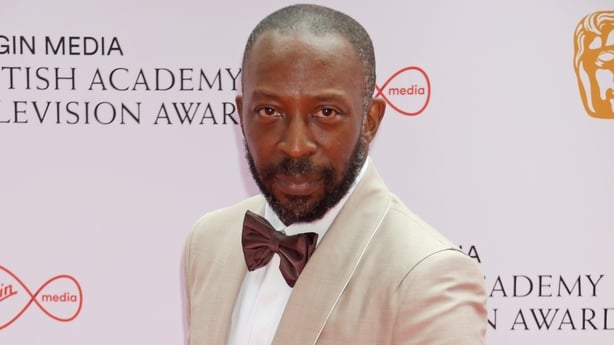 Shaun Parkes arrives at the Virgin Media British Academy Television Awards 2021 at Television Centre, London on 6 June, 2021