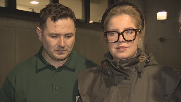 Baby Bláithín O'Riordan inquest - pic - Shane Ó Curraighín - RTE