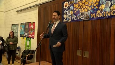 Dublin school opens time capsule from year 2000