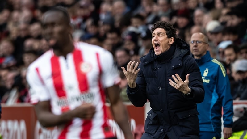 Brentford manager Keith Andrews