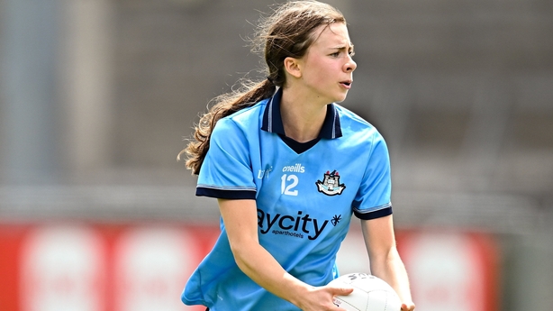 Sophie McIntyre of Dublin during the TG4 All-Ireland Ladies Football Senior Championship quarter-final match between Dublin and Cork at Parnell Park in Dublin