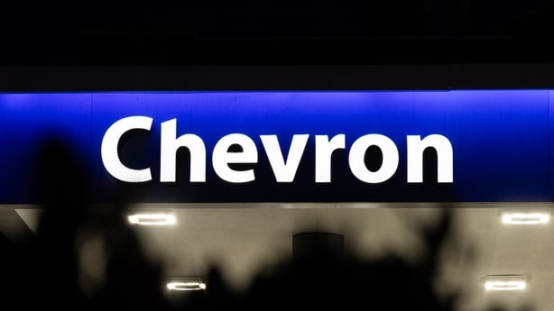 Signage at a Chevron gas station in San Mateo, California, US, Jan. 29, 2026