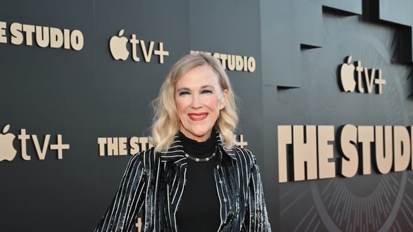 Catherine O'Hara at Apple TV+ Series "The Studio" World Premiere held at the Academy Museum of Motion Pictures on March 24, 2025 in Los Angeles, California. (Photo by Michael Buckner/Variety via Getty Images)