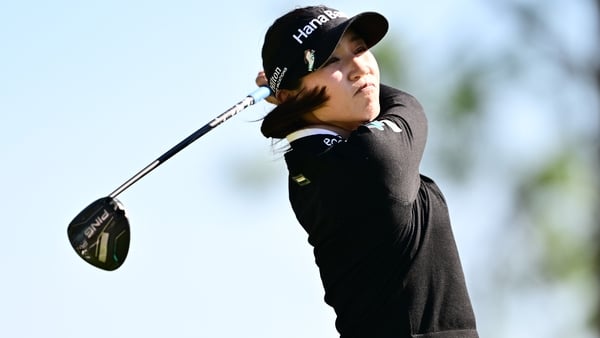 Lydia Ko of New Zealand plays her shot from the eighth tee during the first round of the Hilton Grand Vacations Tournament of Champions 2026 at Lake Nona Golf & Country Club on January 29, 2026 in Orlando, Florida. (Photo by Julio Aguilar/Getty Images)