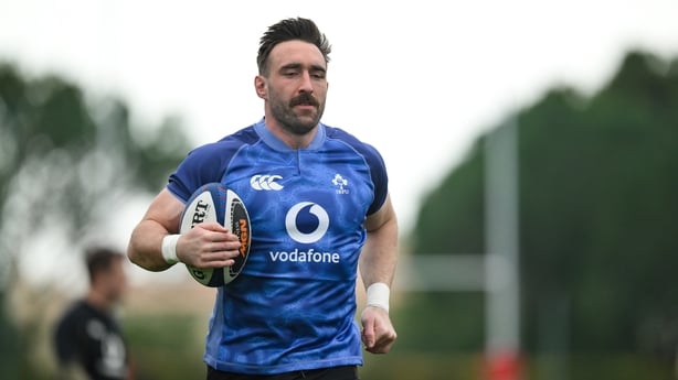 29 January 2026; Jack Conan during an Ireland Rugby squad training session at The Campus in Quinta do Lago, Portugal. Photo by Brendan Moran/Sportsfile