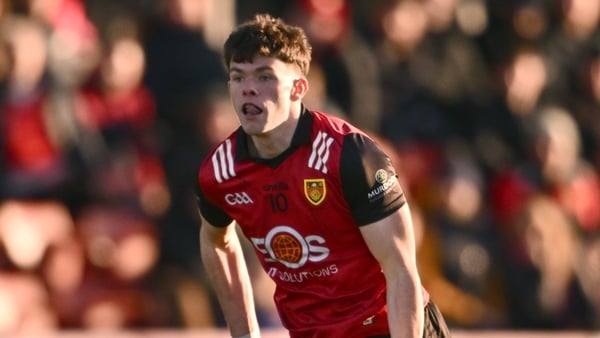 Shane Annett of Down during the Ulster GAA Football Senior Championship quarter-final match between Down and Antrim at Páirc Esler in Newry, Down. Photo by Ben McShane/Sportsfile
