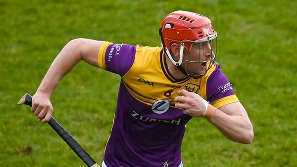 25 February 2024; Conor Hearne of Wexford during the Allianz Hurling League Division 1 Group A match between Wexford and Clare at Chadwicks Wexford Park in Wexford. Photo by Seb Daly/Sportsfile