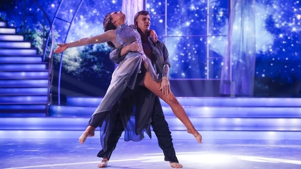 Katelyn Cummins and Leonardo Lini on Week Five of Dancing with the Stars Photo: Kyran O'Brien
