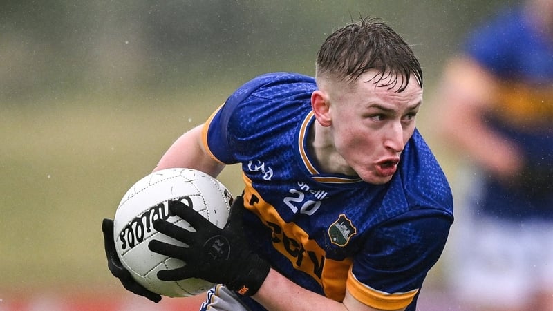 11 May 2025; Daithi Hogan of Tipperary during the Táilteann Cup match between Sligo and Tipperary at Kilcoyne Memorial Park in Tubbercurry, Sligo. Photo by Ray McManus/Sportsfile