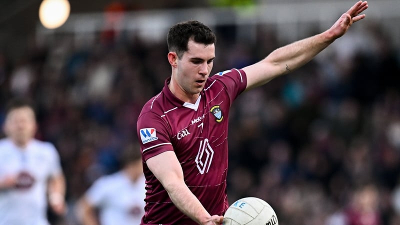 12 April 2025; Sam McCartan of Westmeath during the Leinster GAA Football Senior Championship quarter-final match between Kildare and Westmeath at Cedral St Conleth's Park in Newbridge, KiIdare. Photo by Piaras Ó Mídheach/Sportsfile