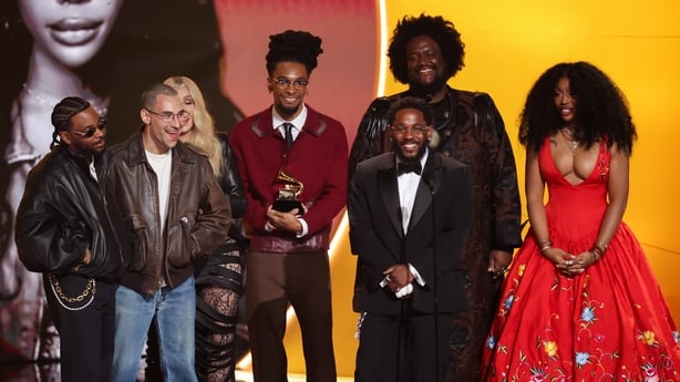 Sounwave, Jack Antonoff, Scott Bridgeway, Kendrick Lamar, Kamasi Washington and SZA 