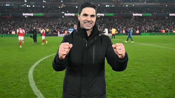 Arsenal manager Mikel Arteta